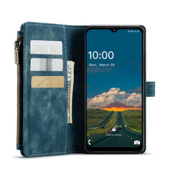 Estuche de cuero para teléfono multifunciona...