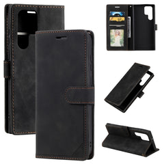 Estuche para teléfono de cuero con cepillo a...