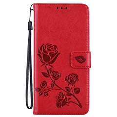 Estuche para teléfono de cuero en relieve Ro...