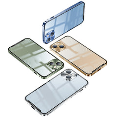 Caja de teléfono de metal esmerilado        ...
