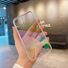 Caja de teléfono de acrílico + TPU chapada e...