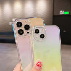 Caja de teléfono de acrílico + TPU chapada e...