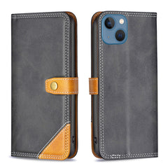 Estuche de cuero con doble hilo de coser a j...