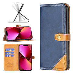 Estuche de cuero con doble hilo de coser a j...