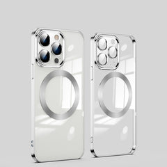 Estuche para teléfono electrochapado magnéti...