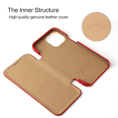 Estuche magnético para teléfono de cuero gen...