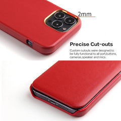Estuche magnético para teléfono de cuero gen...