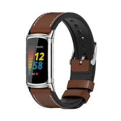 Mijobs TPU + correa de cuero para reloj     ...