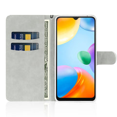 Estuche para teléfono de cuero con polvo de ...