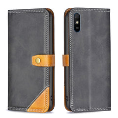 Estuche de cuero para teléfono con doble hil...