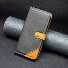Estuche de cuero para teléfono con doble hil...