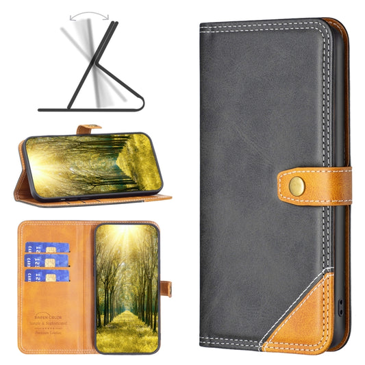 Estuche de cuero para teléfono con doble hil...
