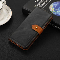 KHAZNEH Estuche para teléfono de cuero con t...
