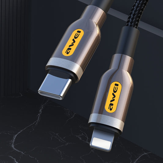 CL-125L Tipo-C / USB-C a cable de datos de carga rápida de 8 pines