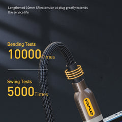 CL-125L Tipo-C / USB-C a cable de datos de carga rápida de 8 pines