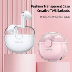 Auriculares inalámbricos USAMS BU12 TWS Half...