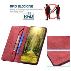 Estuche de teléfono de cuero antirrobo RFID ...