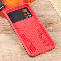 Lanyard Mecha Armor Kickstand PC + TPU Phone...