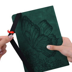 Funda para tableta de cuero con relieve de m...