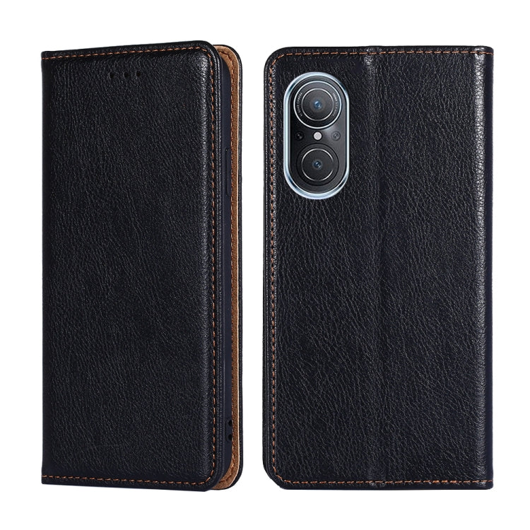 Estuche para teléfono de cuero con tapa magn...