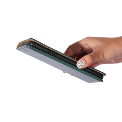 Estuche para teléfono de cuero con tapa magn...