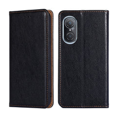 Estuche para teléfono de cuero con tapa magn...