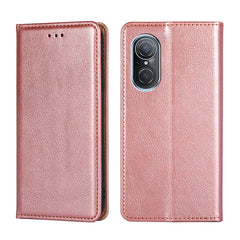 Estuche para teléfono de cuero con tapa magn...