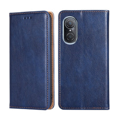 Estuche para teléfono de cuero con tapa magn...