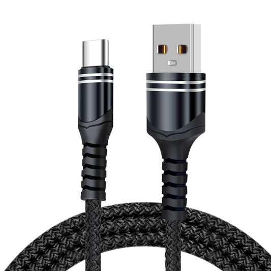 Cable de carga USB de estilo tejido 6A, long...