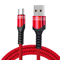 Cable de carga USB de estilo tejido 6A, long...
