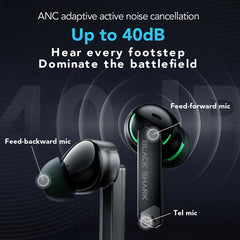 Auricular inalámbrico Bluetooth Black Shark True