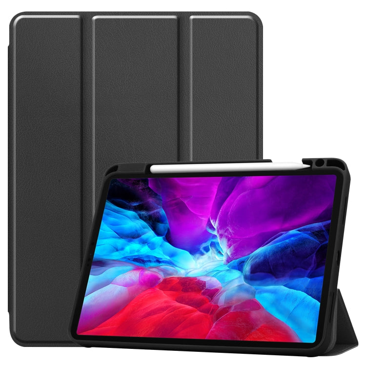 Custer Pattern Pure Color TPU Smart Tablet H...