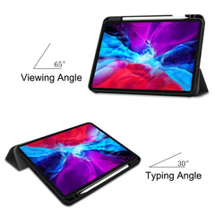 Custer Pattern Pure Color TPU Smart Tablet H...