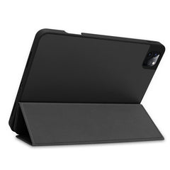Custer Pattern Pure Color TPU Smart Tablet H...