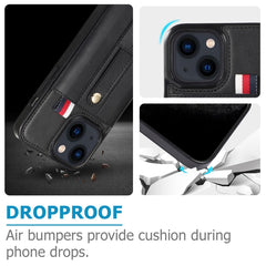 Muñequera Kickstand Wallet Funda de cuero pa...
