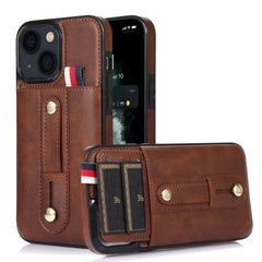 Muñequera Kickstand Wallet Funda de cuero pa...