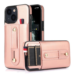 Muñequera Kickstand Wallet Funda de cuero pa...
