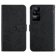 Skin Feel Butterfly Peony Estuche para teléf...