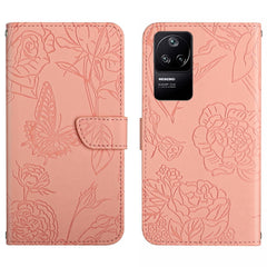 Skin Feel Butterfly Peony Estuche para teléf...
