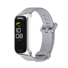 Correa de reloj de silicona con caja de meta...