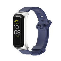 Correa de reloj de silicona con caja de meta...