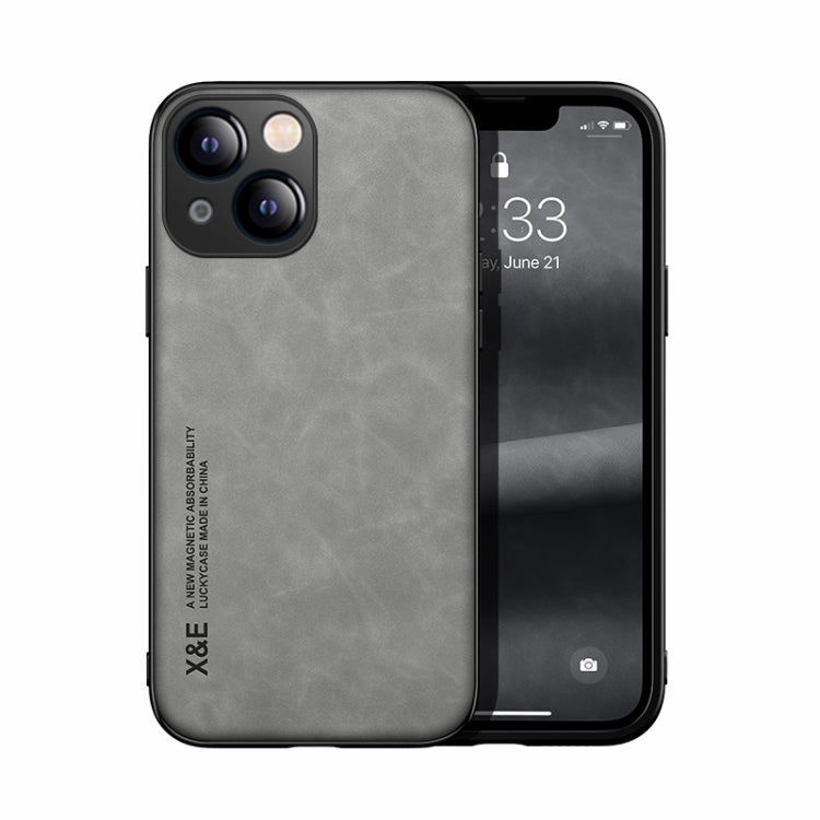 Estuche para teléfono con respaldo de cuero ...