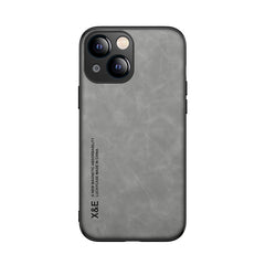 Estuche para teléfono con respaldo de cuero ...