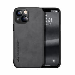Estuche para teléfono con respaldo de cuero ...