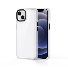 Estuche para teléfono transparente esmerilad...