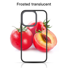 Estuche para teléfono transparente esmerilad...