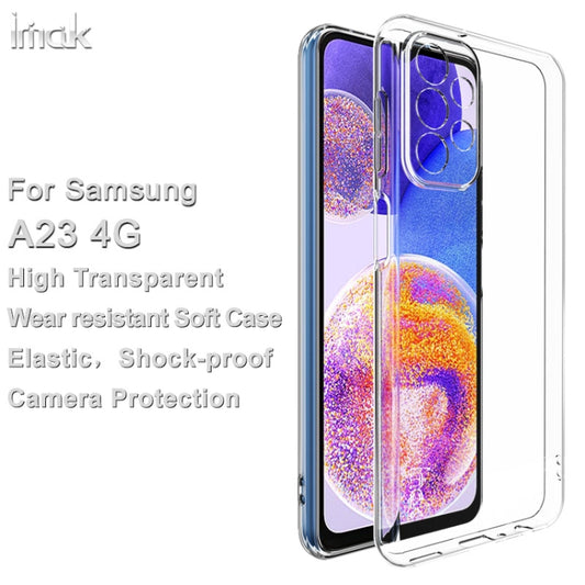 IMAK UX-5 Serie Claer TPU Funda para teléfon...