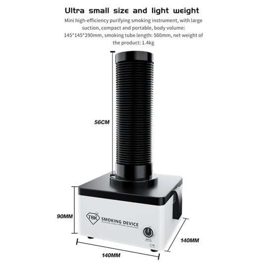 TBK 638 Mini 50W Instrumento de fumar de pur...