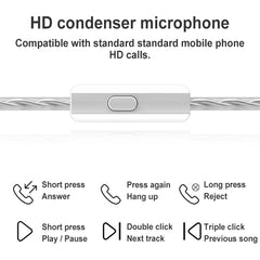 Auriculares internos híbridos de hierro con ...