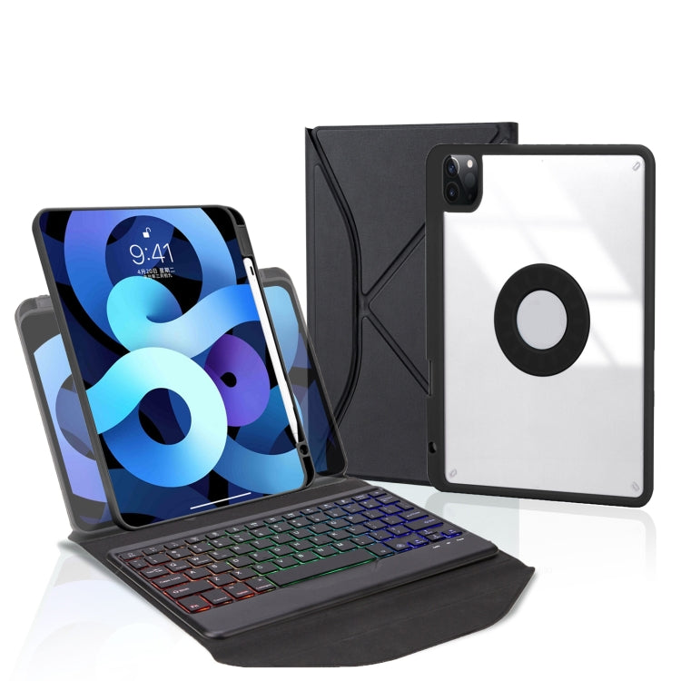 Funda para tableta de cuero con teclado Blue...